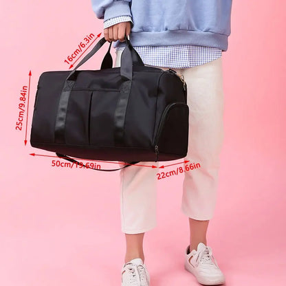 Overnight Weekend Gym Yoga Luggage Bags Women Sport Duffle Bag Travel Handbag